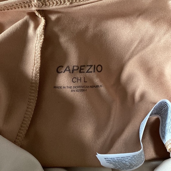 Capezio Nude Girl’s Leotard with Adjustable Straps - Picture 5 of 6